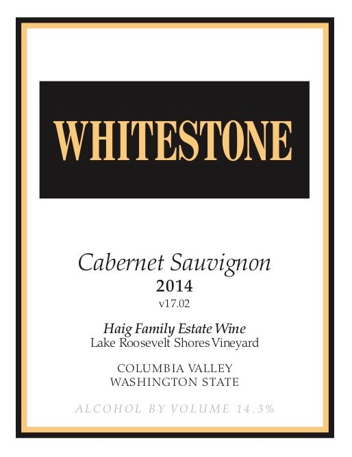2014 CABERNET SAUVIGNON V14.01